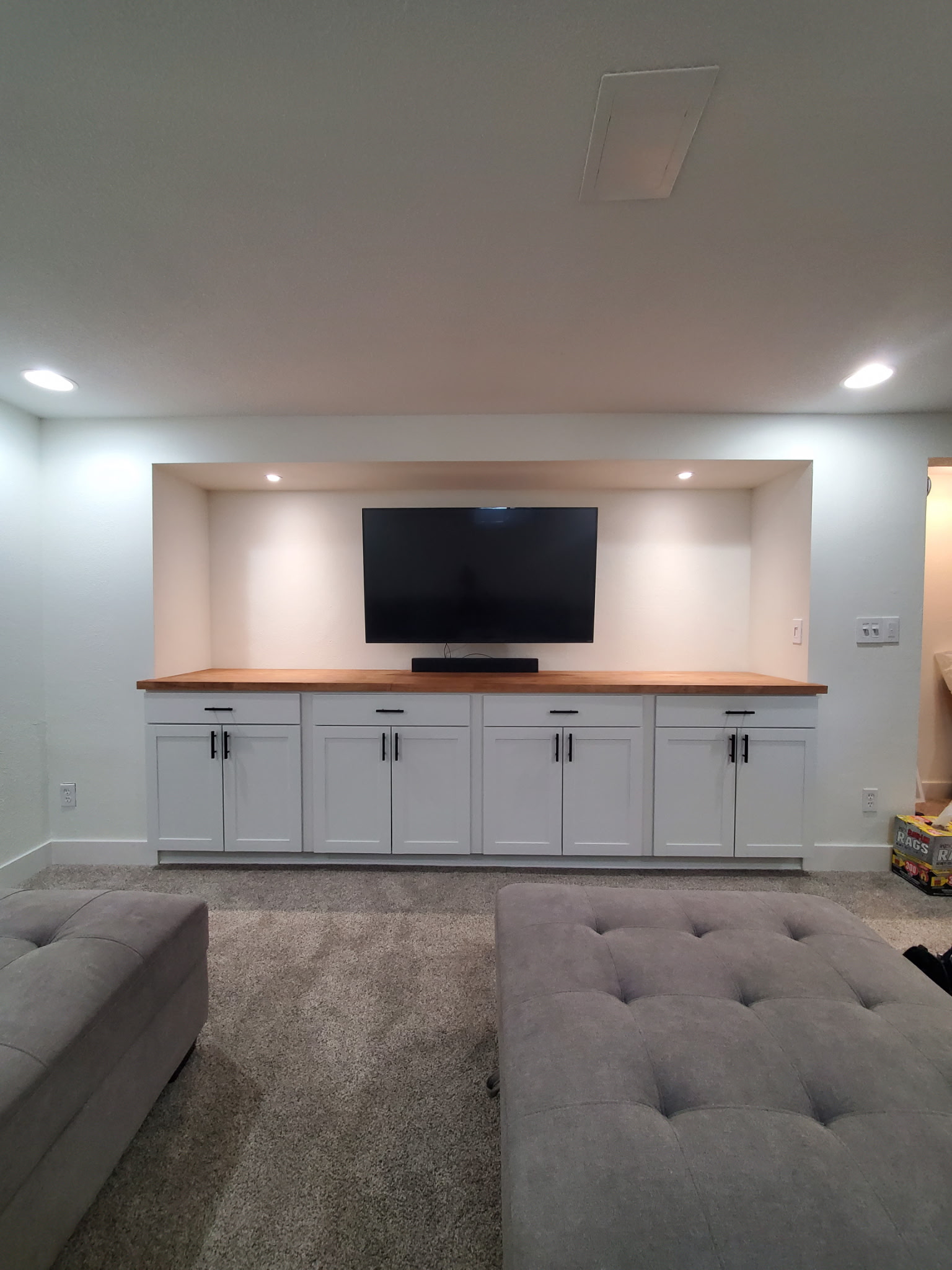 Built-In Entertainment Center