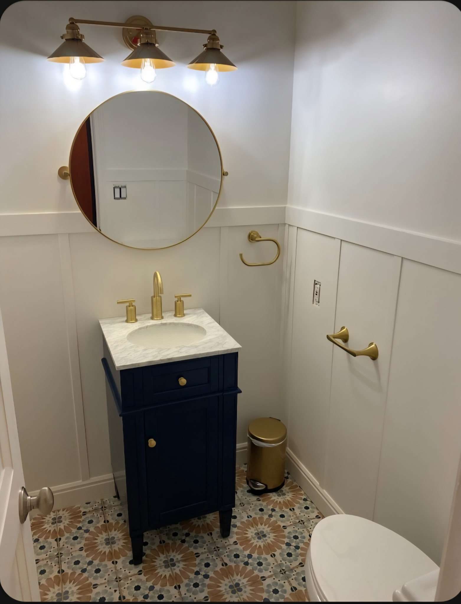 Custom Powder Room